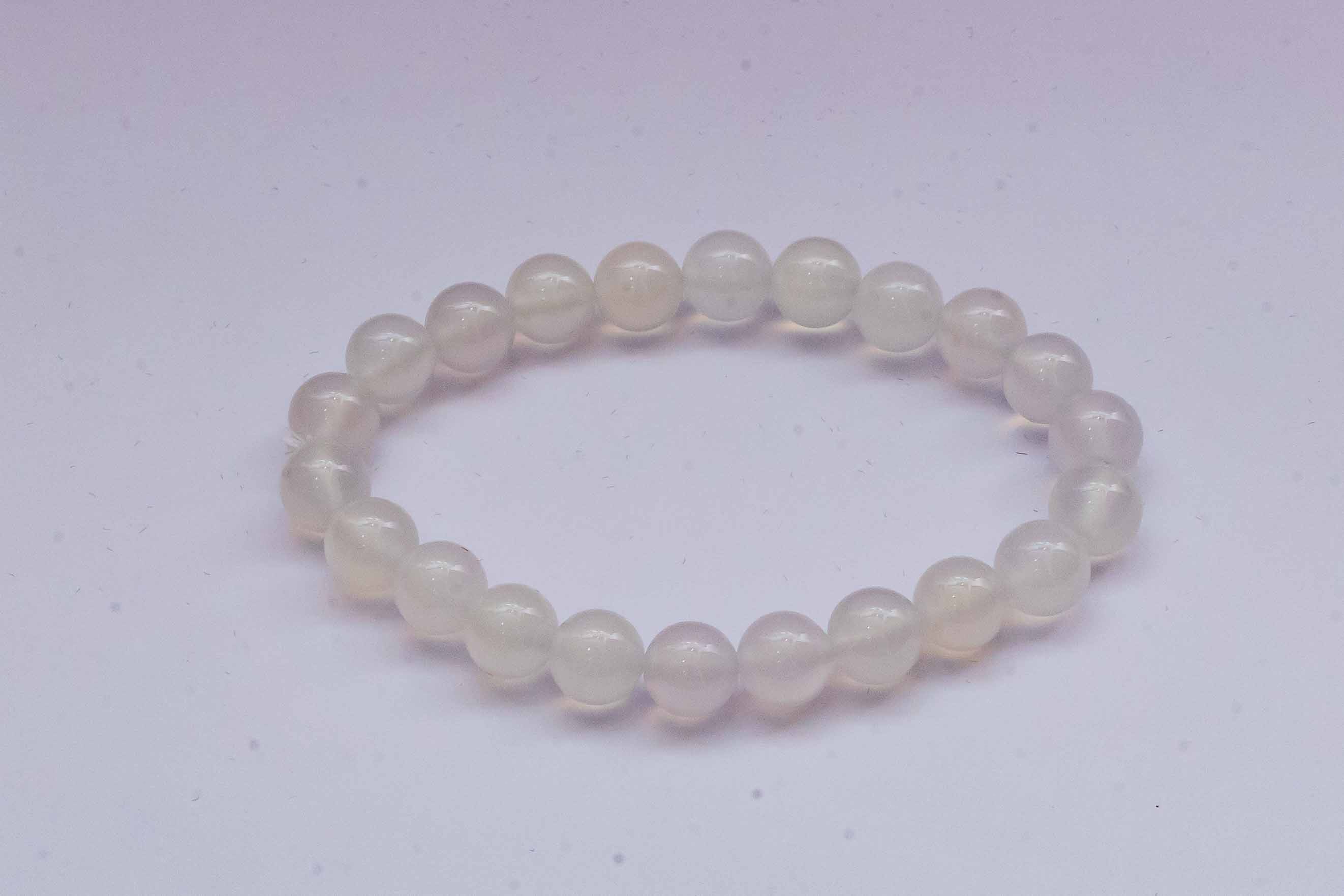 White Agate Bracelet