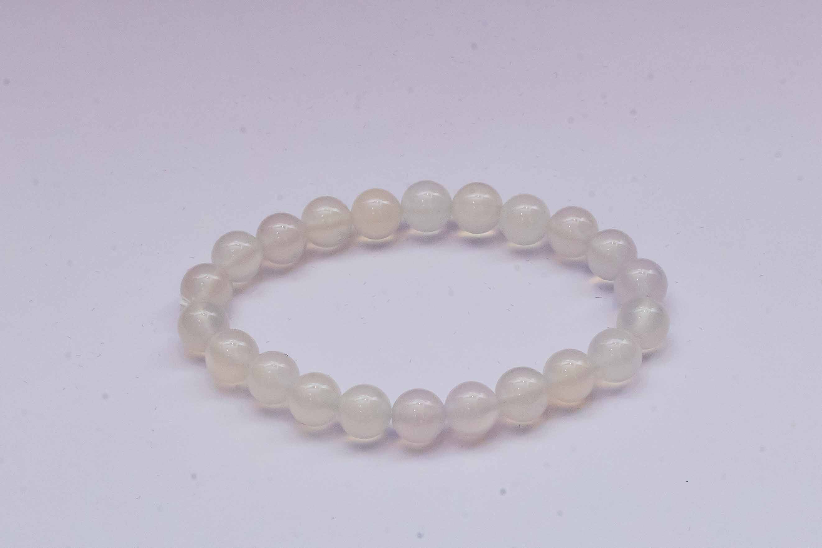 White Agate Bracelet