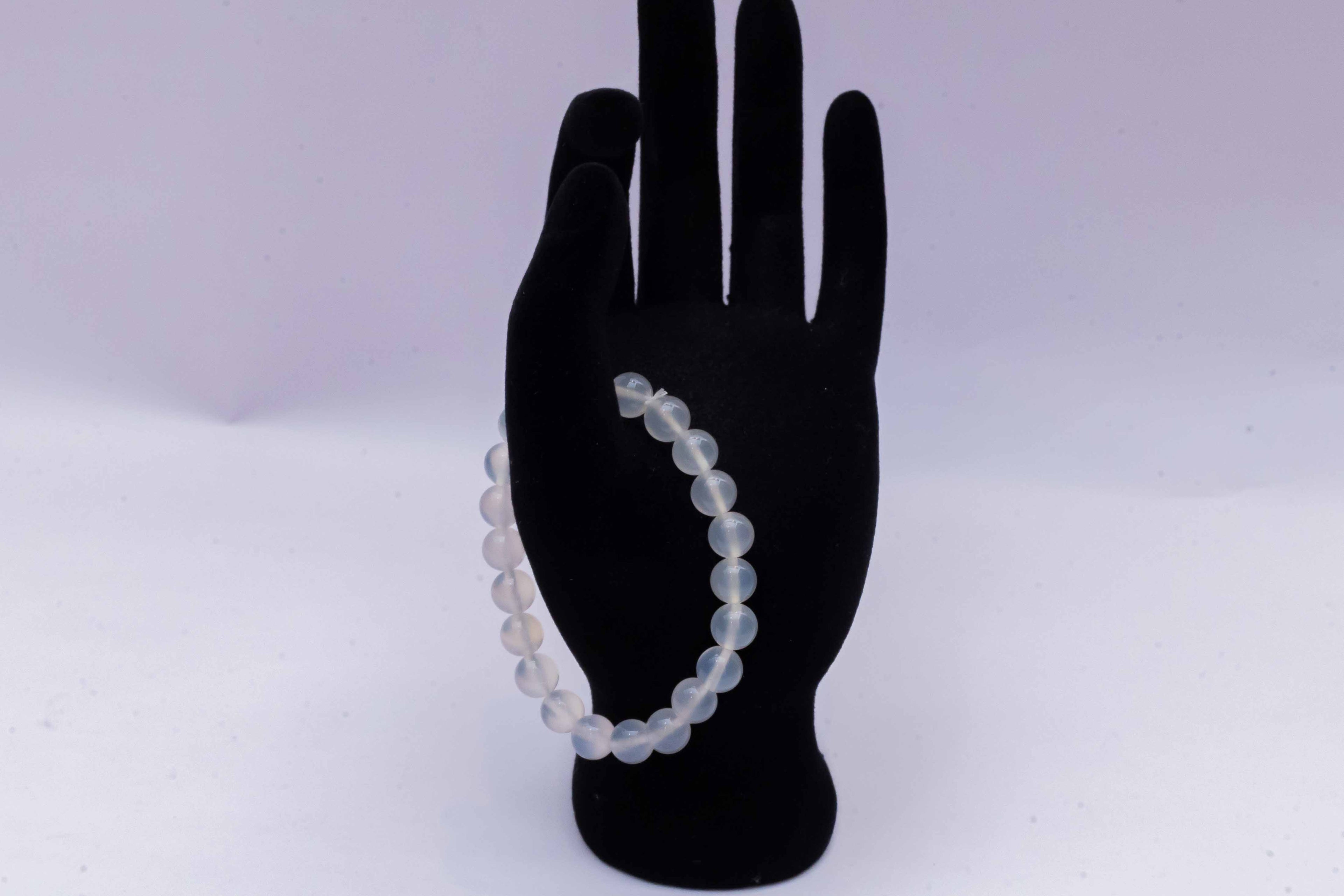White Agate Bracelet