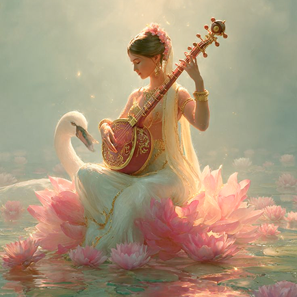 Saraswati Learning Blessing Ritual Main image
