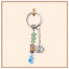Healing Haven Crystal Keychain